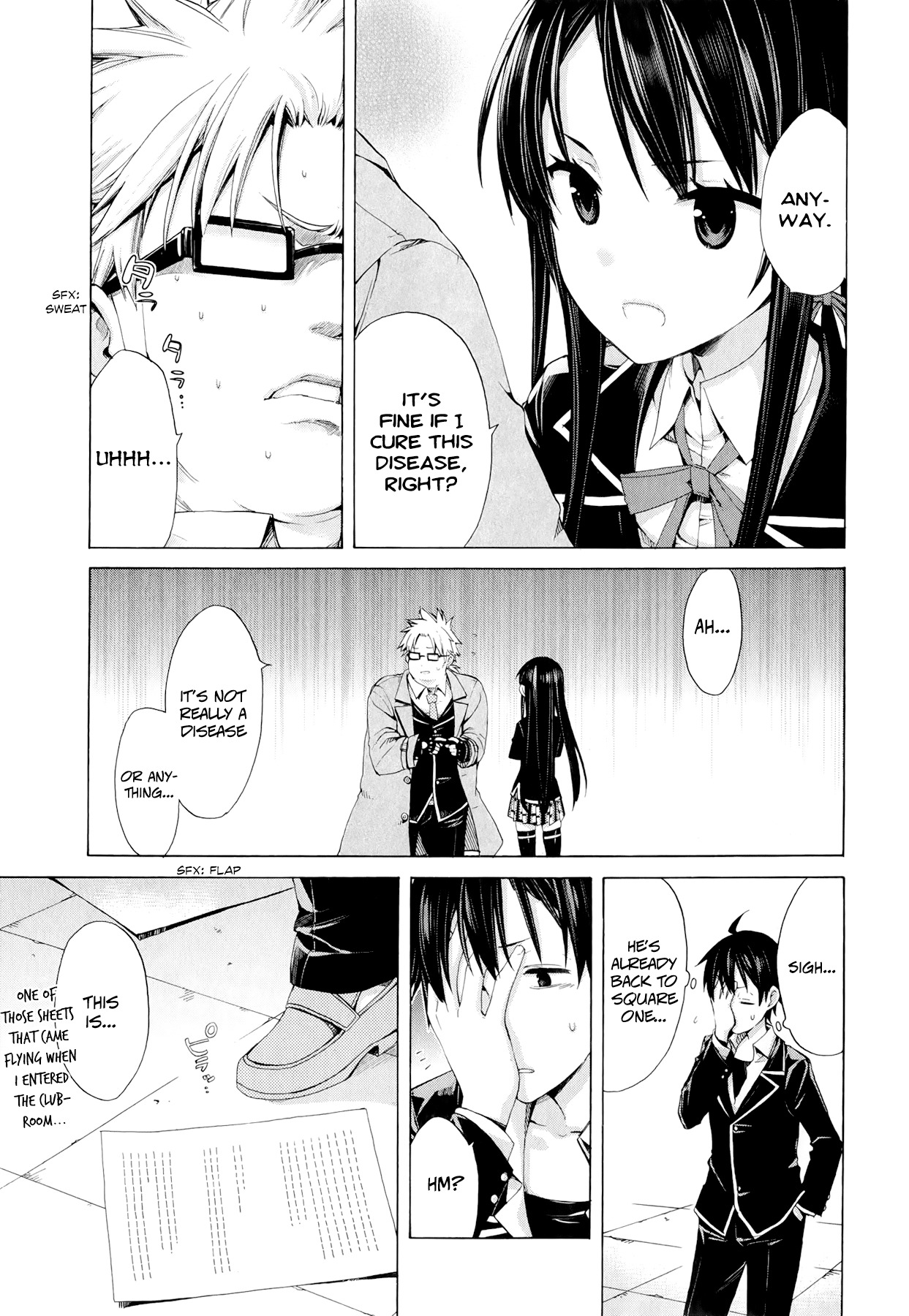 Yahari Ore no Seishun Rabukome wa Machigatte Iru. - Mougenroku Chapter 4 page 15 - Chapter 4 : How Did Things Become Like This?!