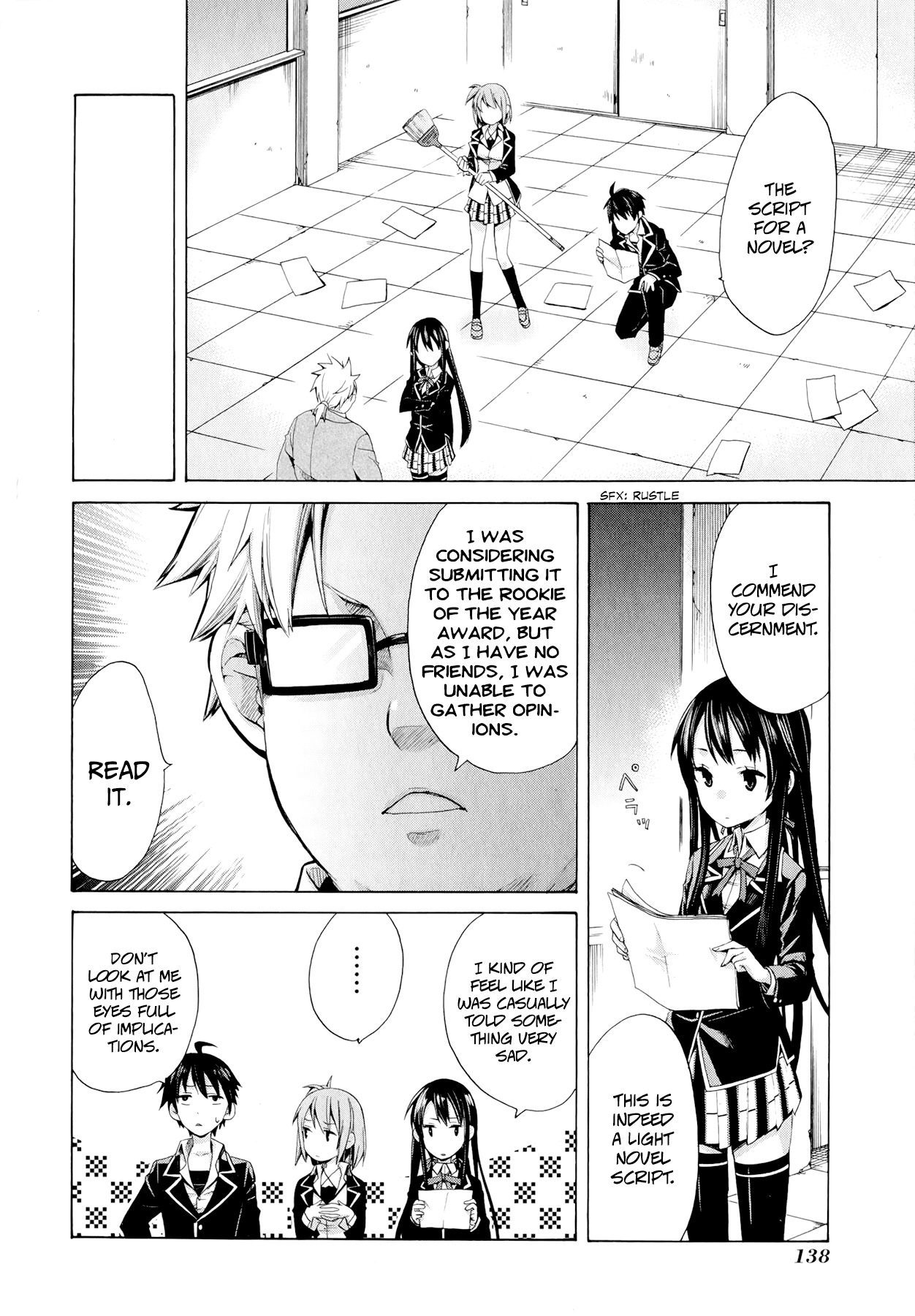 Yahari Ore no Seishun Rabukome wa Machigatte Iru. - Mougenroku Chapter 4 page 16 - Chapter 4 : How Did Things Become Like This?!