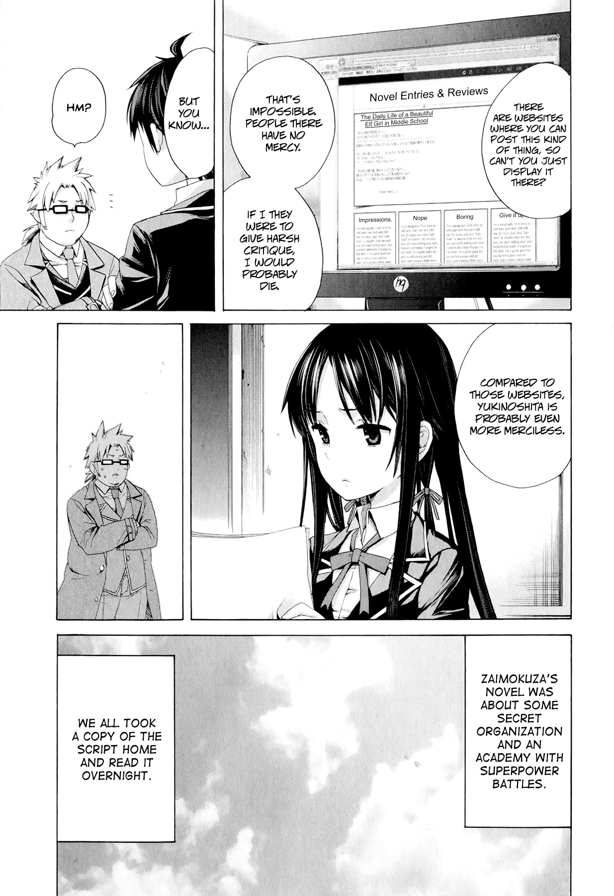 Yahari Ore no Seishun Rabukome wa Machigatte Iru. - Mougenroku Chapter 4 page 17 - Chapter 4 : How Did Things Become Like This?!