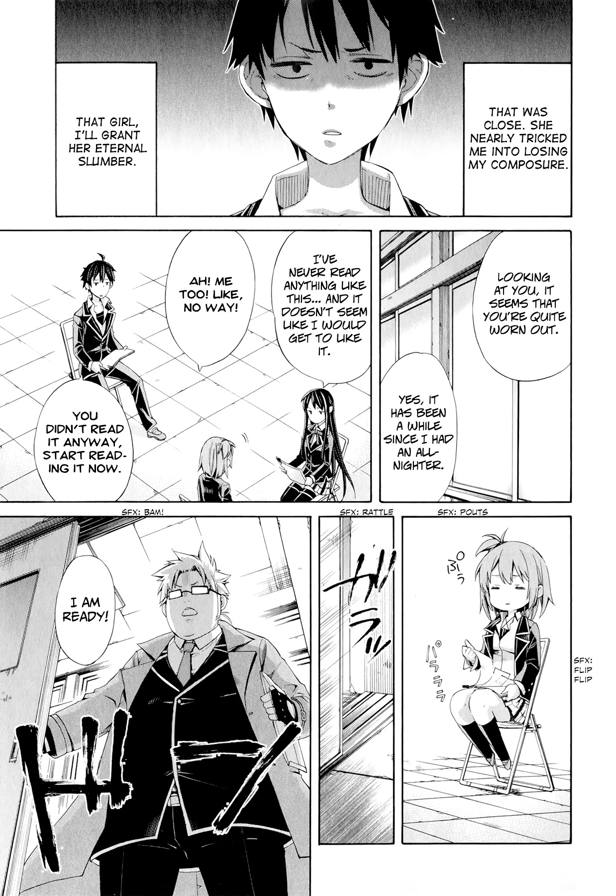 Yahari Ore no Seishun Rabukome wa Machigatte Iru. - Mougenroku Chapter 4 page 21 - Chapter 4 : How Did Things Become Like This?!
