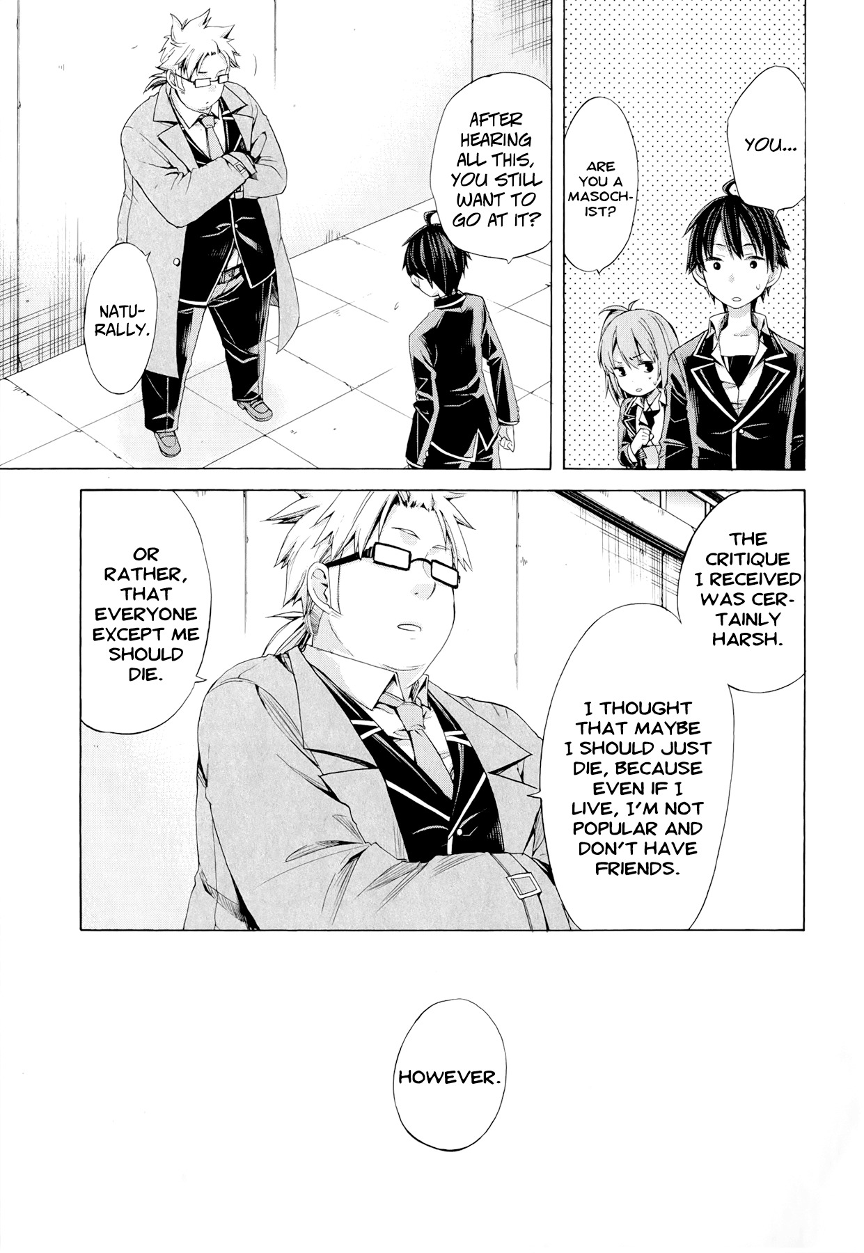 Yahari Ore no Seishun Rabukome wa Machigatte Iru. - Mougenroku Chapter 4 page 29 - Chapter 4 : How Did Things Become Like This?!
