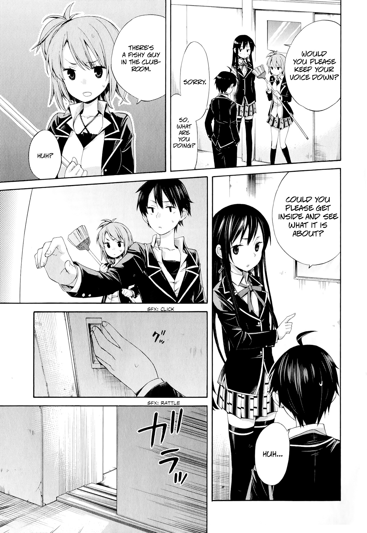 Yahari Ore no Seishun Rabukome wa Machigatte Iru. - Mougenroku Chapter 4 page 4 - Chapter 4 : How Did Things Become Like This?!