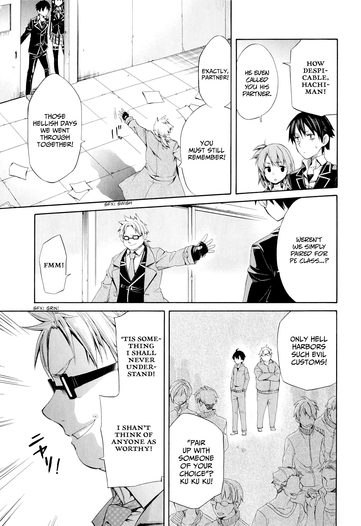 Yahari Ore no Seishun Rabukome wa Machigatte Iru. - Mougenroku Chapter 4 page 7 - Chapter 4 : How Did Things Become Like This?!
