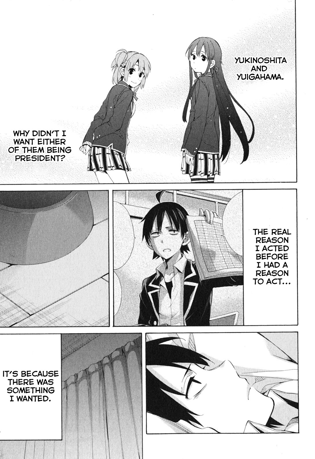 Yahari Ore no Seishun Rabukome wa Machigatte Iru. - Mougenroku Chapter 40 page 5 - Chapter 40