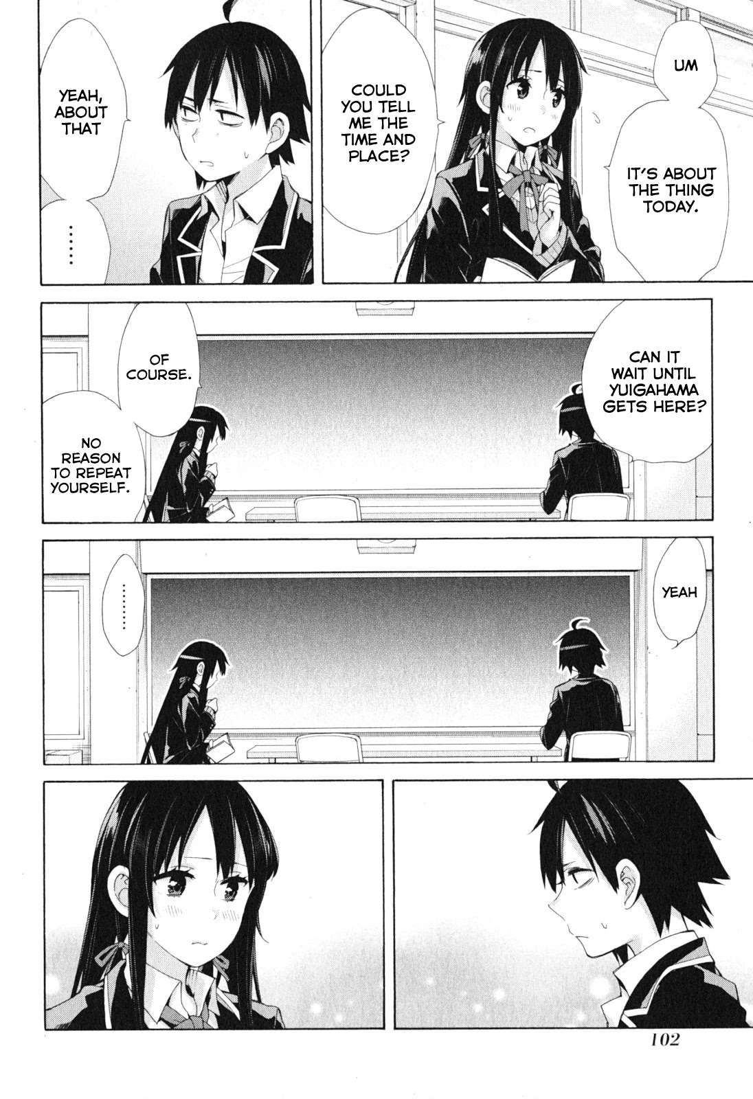 Yahari Ore no Seishun Rabukome wa Machigatte Iru. - Mougenroku Chapter 41 page 10 - Chapter 41
