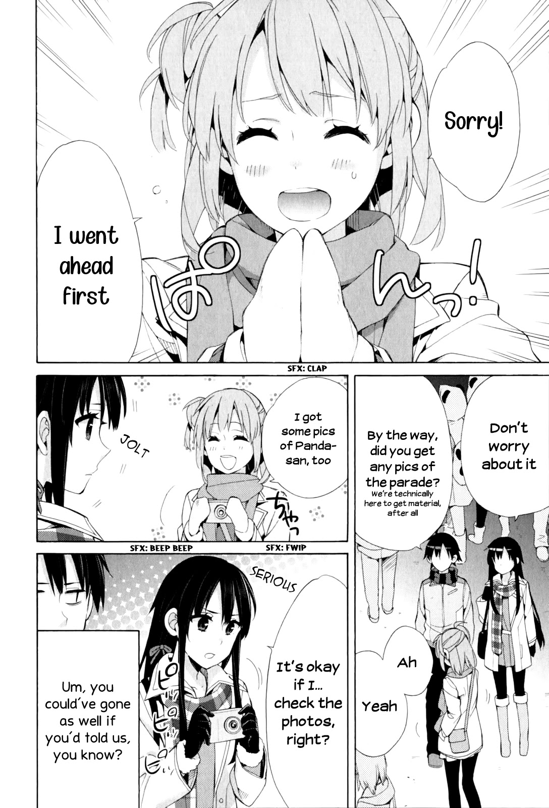 Yahari Ore no Seishun Rabukome wa Machigatte Iru. - Mougenroku Chapter 43 page 14 - Chapter 43