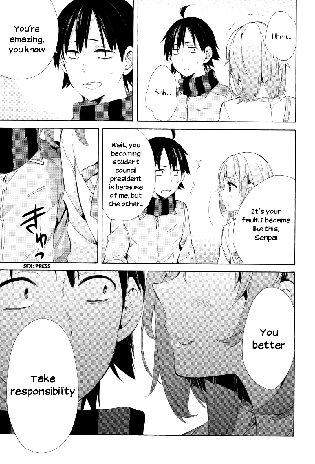 Yahari Ore no Seishun Rabukome wa Machigatte Iru. - Mougenroku Chapter 44 page 15 - Chapter 44