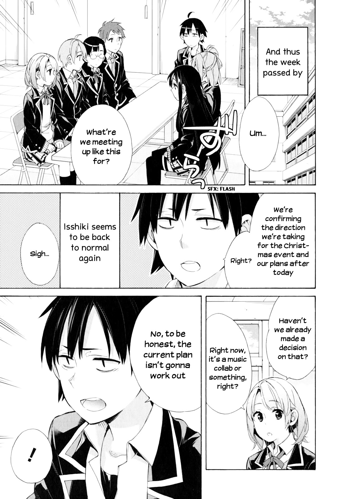 Yahari Ore no Seishun Rabukome wa Machigatte Iru. - Mougenroku Chapter 44 page 17 - Chapter 44