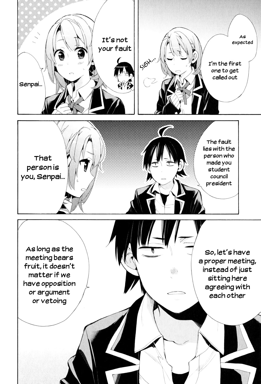 Yahari Ore no Seishun Rabukome wa Machigatte Iru. - Mougenroku Chapter 44 page 20 - Chapter 44