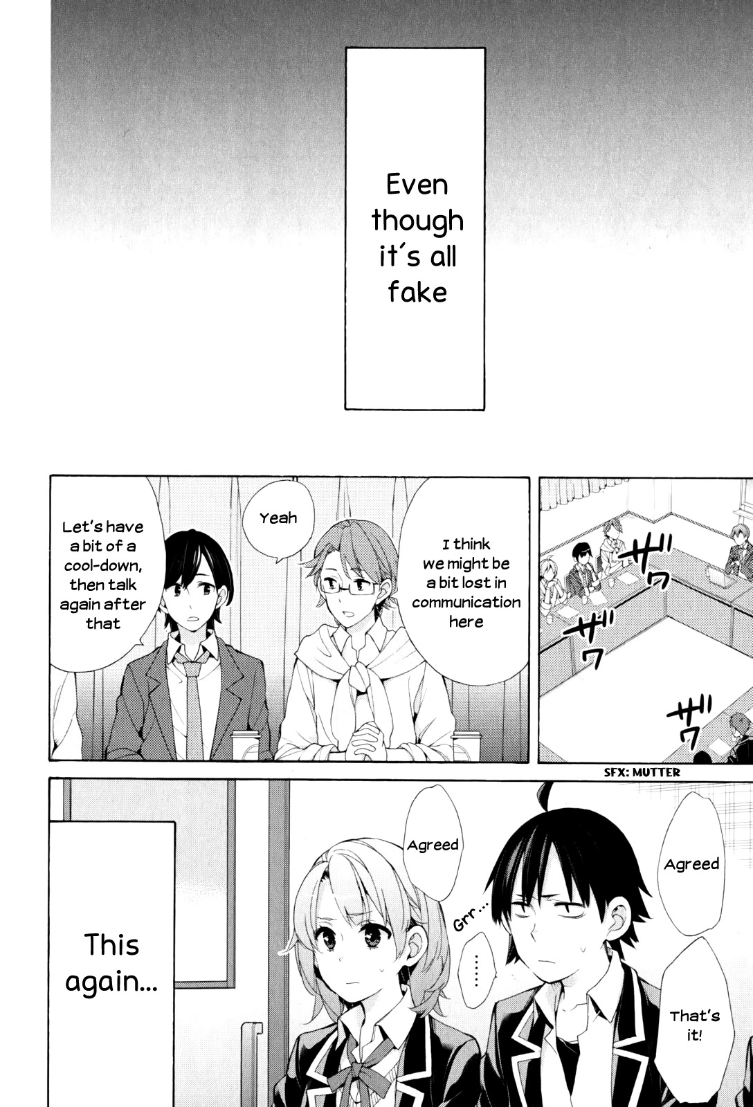 Yahari Ore no Seishun Rabukome wa Machigatte Iru. - Mougenroku Chapter 45 page 12 - Chapter 45