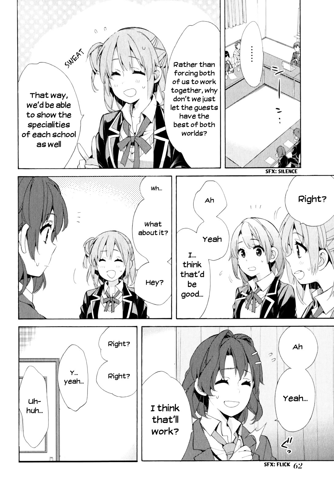 Yahari Ore no Seishun Rabukome wa Machigatte Iru. - Mougenroku Chapter 45 page 16 - Chapter 45