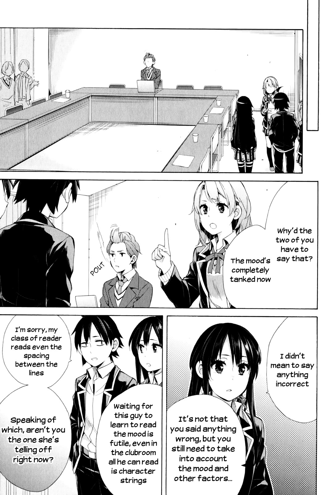 Yahari Ore no Seishun Rabukome wa Machigatte Iru. - Mougenroku Chapter 45 page 17 - Chapter 45