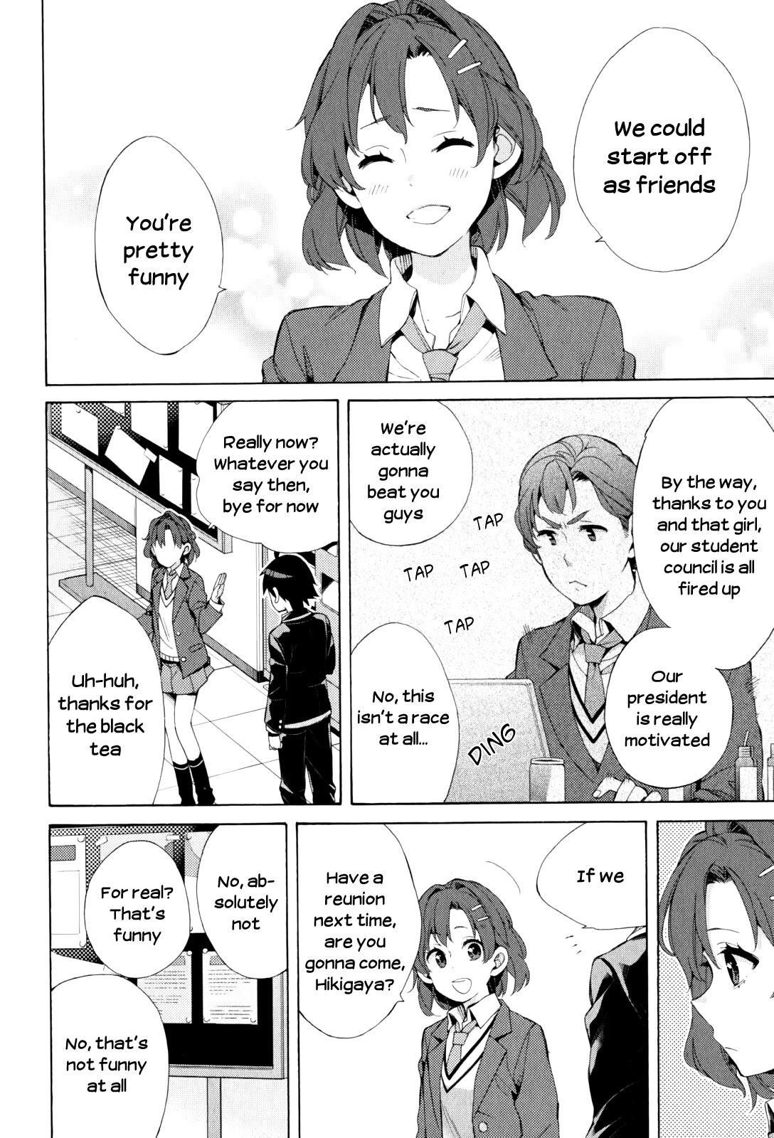 Yahari Ore no Seishun Rabukome wa Machigatte Iru. - Mougenroku Chapter 45 page 22 - Chapter 45