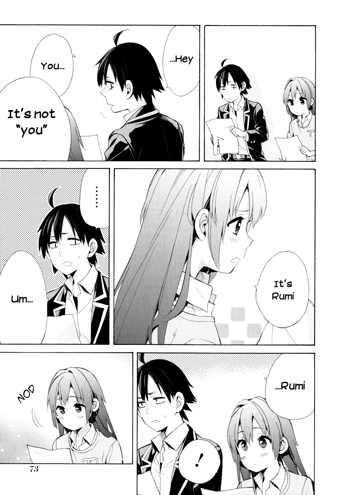 Yahari Ore no Seishun Rabukome wa Machigatte Iru. - Mougenroku Chapter 45 page 27 - Chapter 45