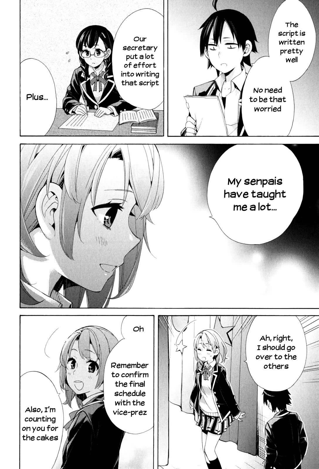 Yahari Ore no Seishun Rabukome wa Machigatte Iru. - Mougenroku Chapter 45 page 30 - Chapter 45
