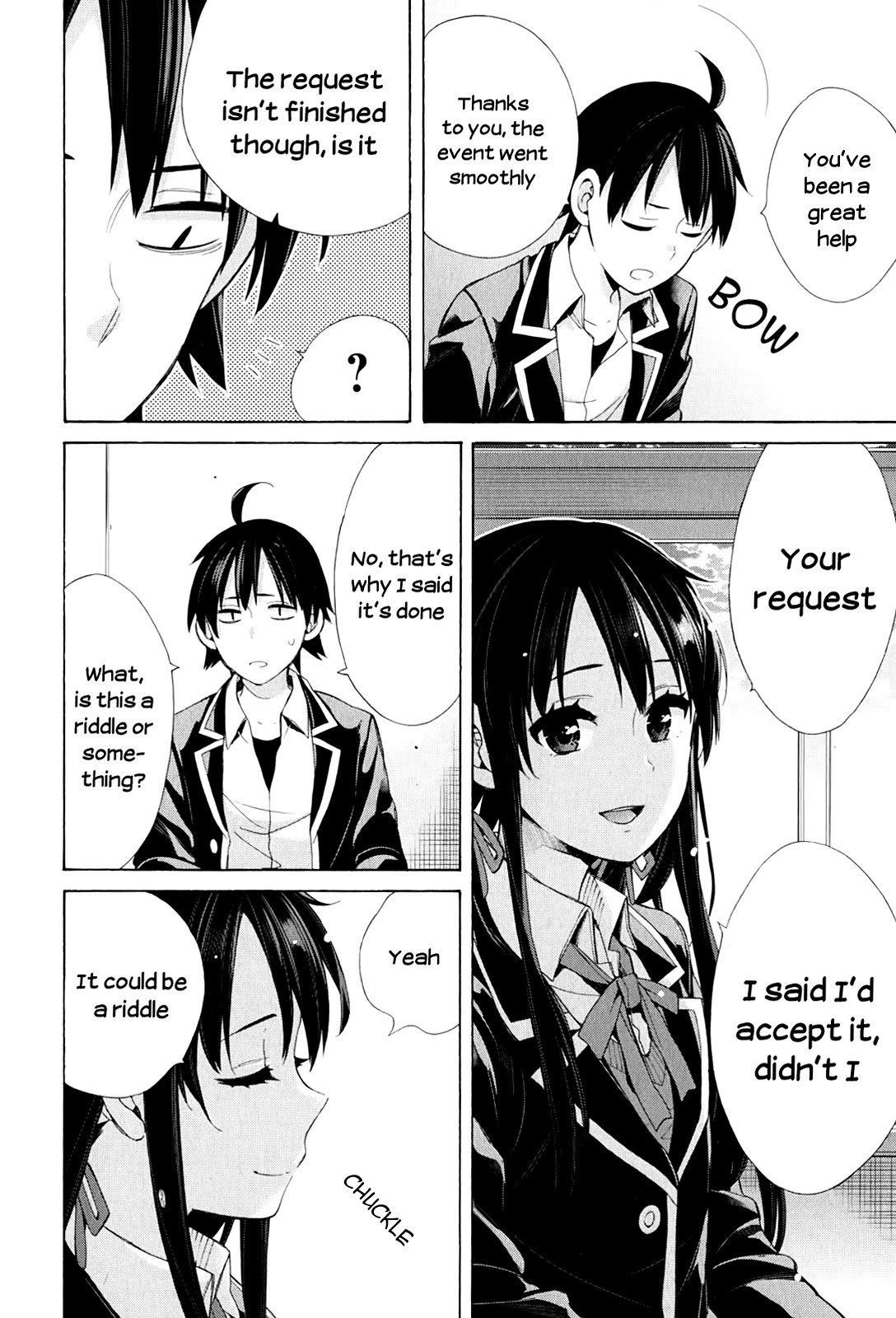 Yahari Ore no Seishun Rabukome wa Machigatte Iru. - Mougenroku Chapter 45 page 38 - Chapter 45