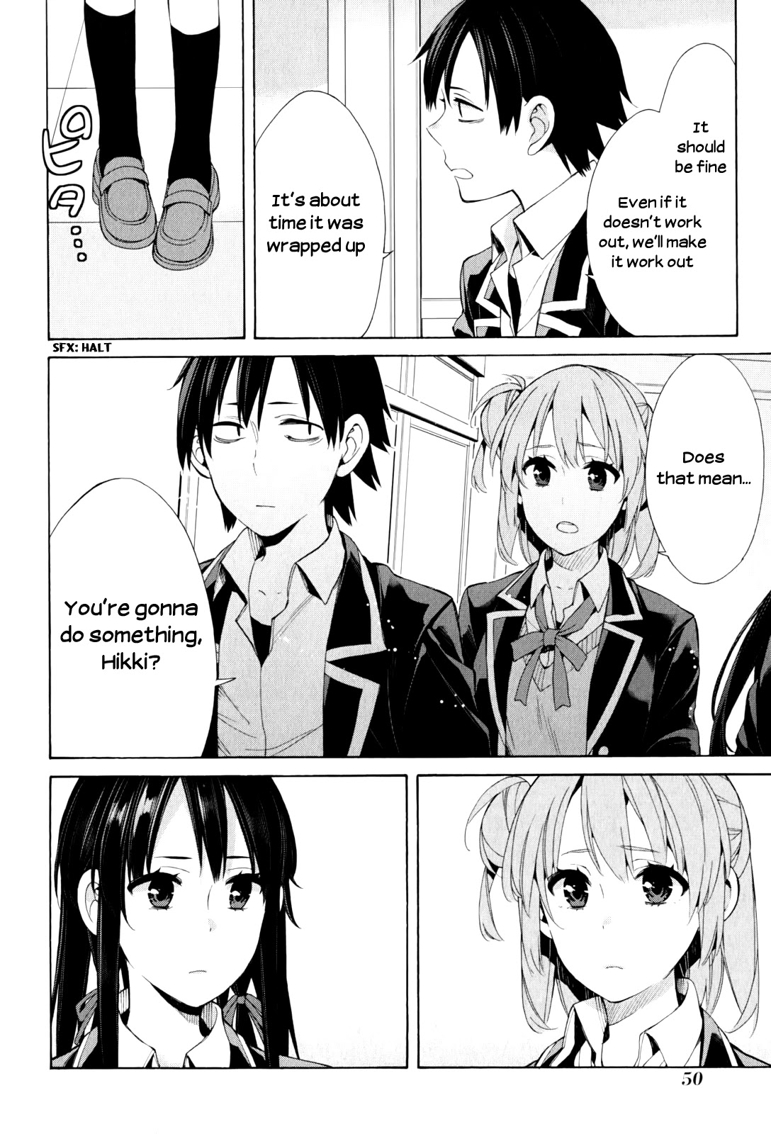 Yahari Ore no Seishun Rabukome wa Machigatte Iru. - Mougenroku Chapter 45 page 4 - Chapter 45