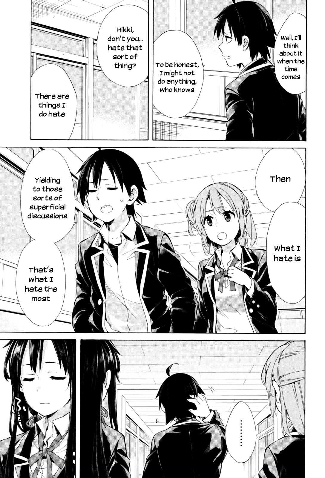 Yahari Ore no Seishun Rabukome wa Machigatte Iru. - Mougenroku Chapter 45 page 5 - Chapter 45