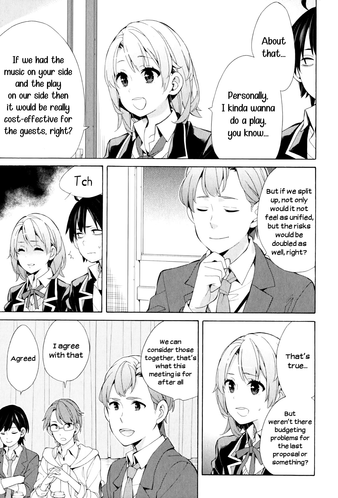 Yahari Ore no Seishun Rabukome wa Machigatte Iru. - Mougenroku Chapter 45 page 7 - Chapter 45