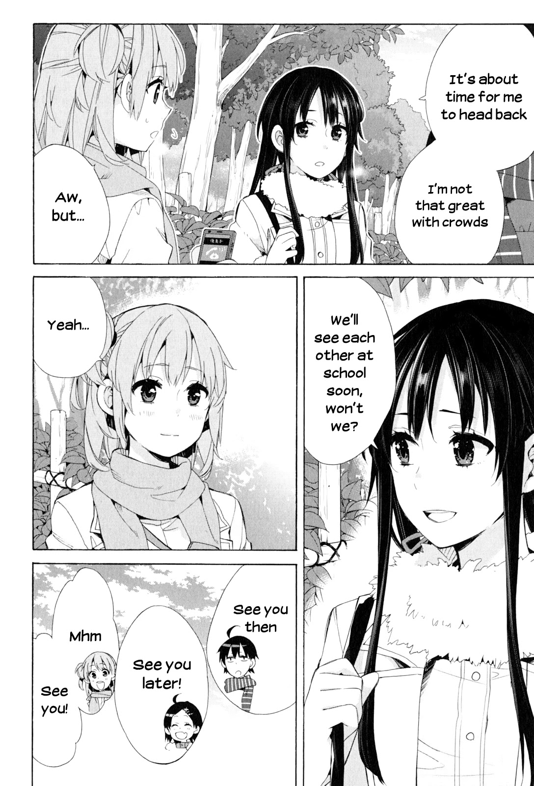 Yahari Ore no Seishun Rabukome wa Machigatte Iru. - Mougenroku Chapter 46 page 8 - Chapter 46