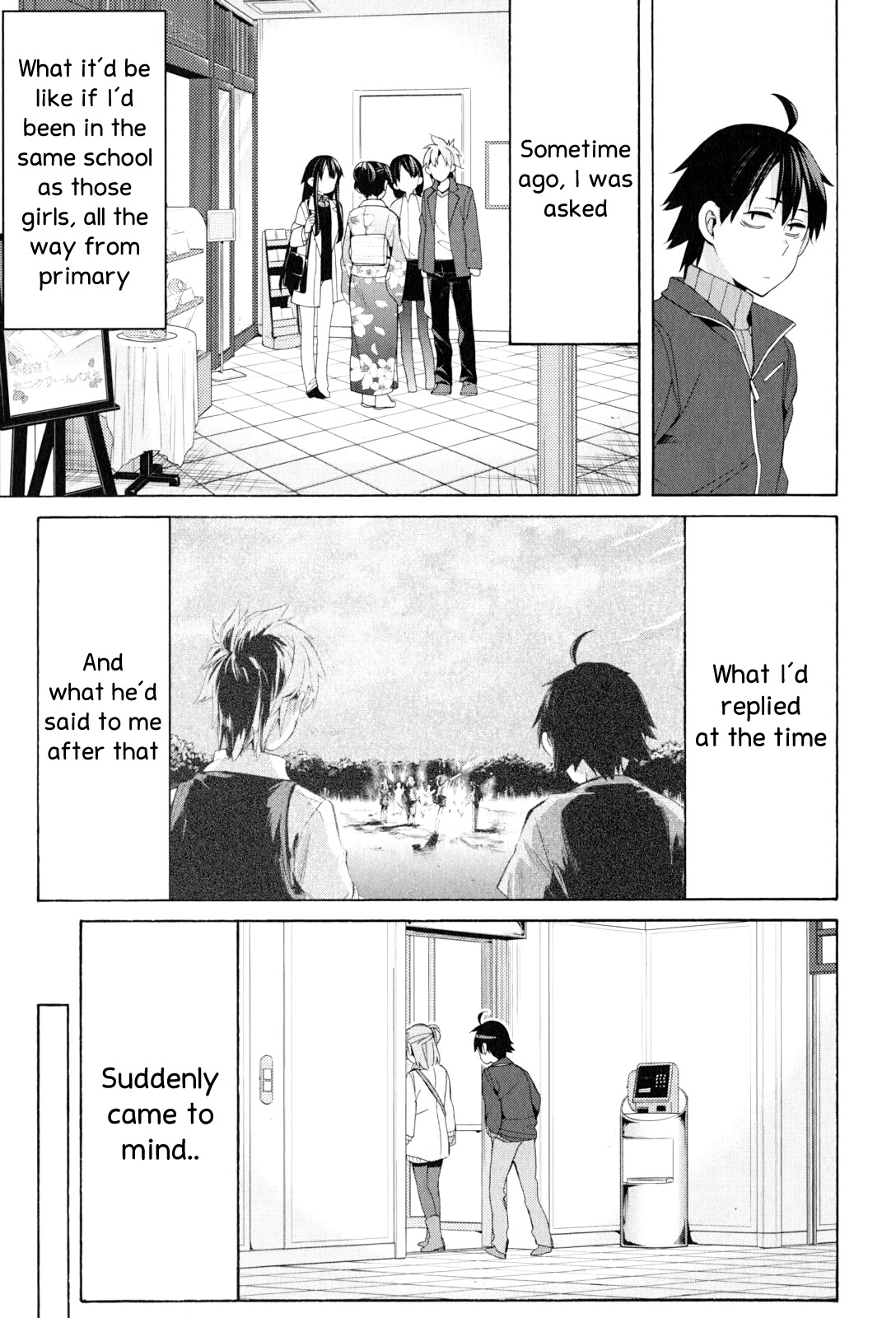 Yahari Ore no Seishun Rabukome wa Machigatte Iru. - Mougenroku Chapter 47 page 19 - Chapter 47