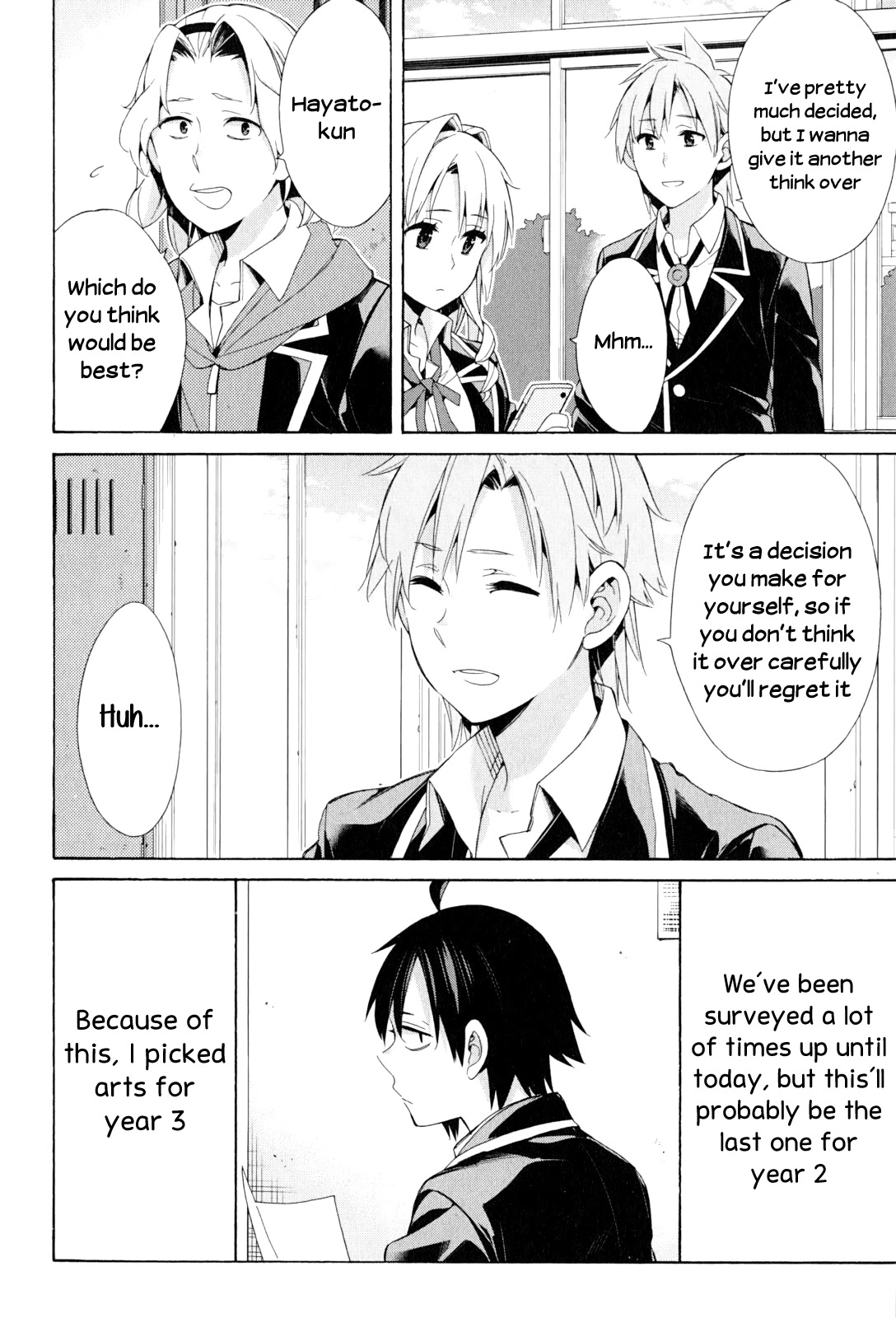 Yahari Ore no Seishun Rabukome wa Machigatte Iru. - Mougenroku Chapter 47 page 22 - Chapter 47