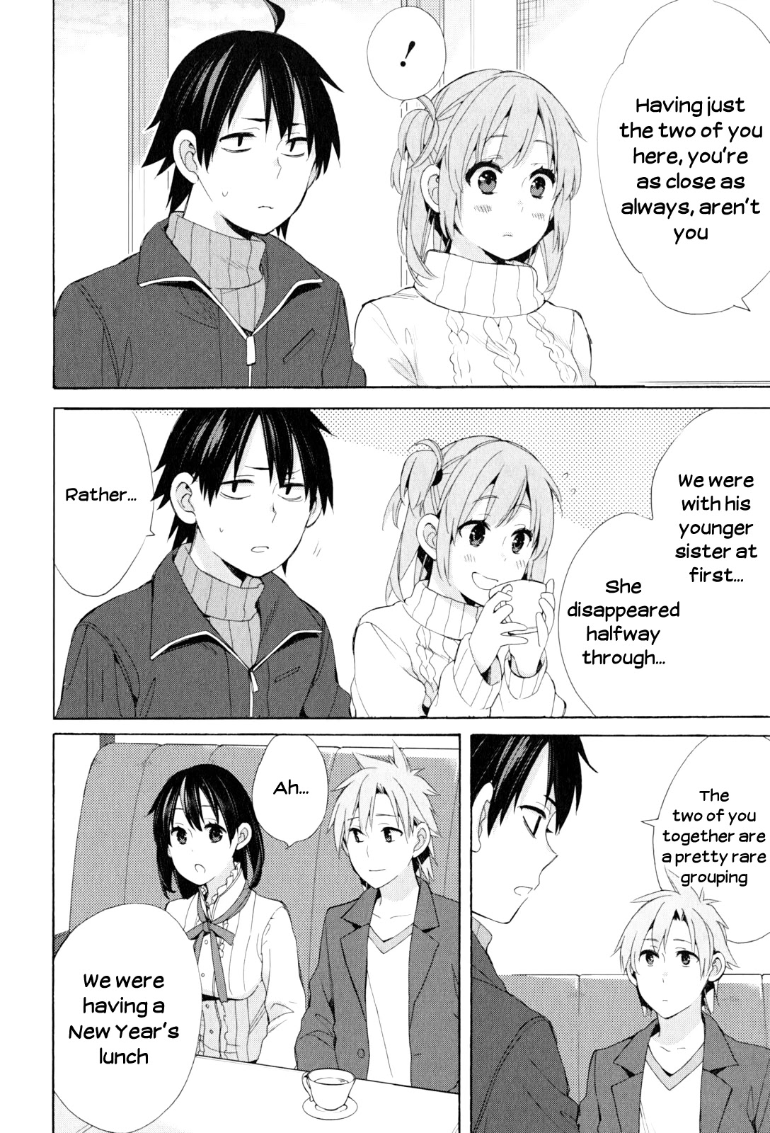 Yahari Ore no Seishun Rabukome wa Machigatte Iru. - Mougenroku Chapter 47 page 4 - Chapter 47