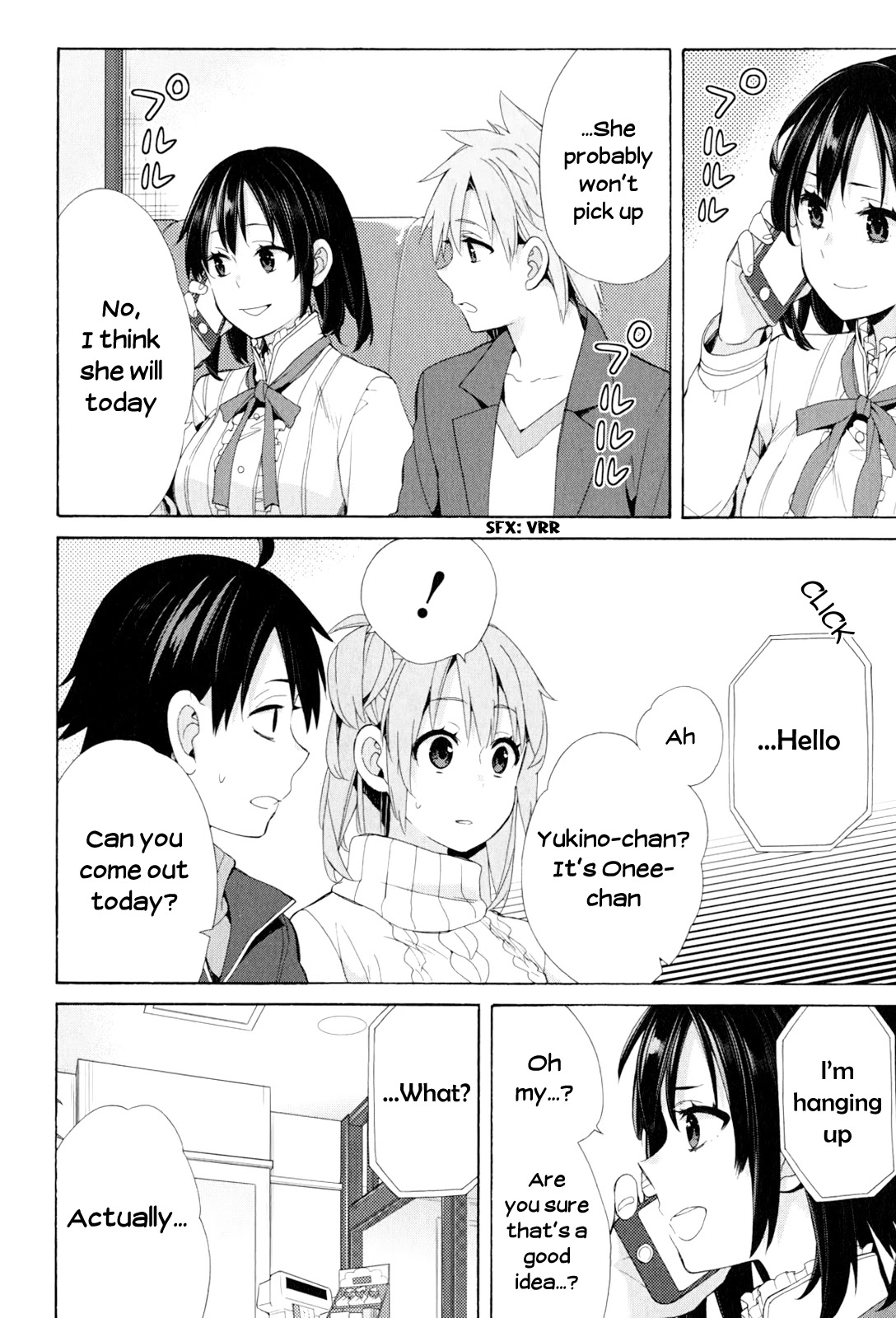 Yahari Ore no Seishun Rabukome wa Machigatte Iru. - Mougenroku Chapter 47 page 6 - Chapter 47