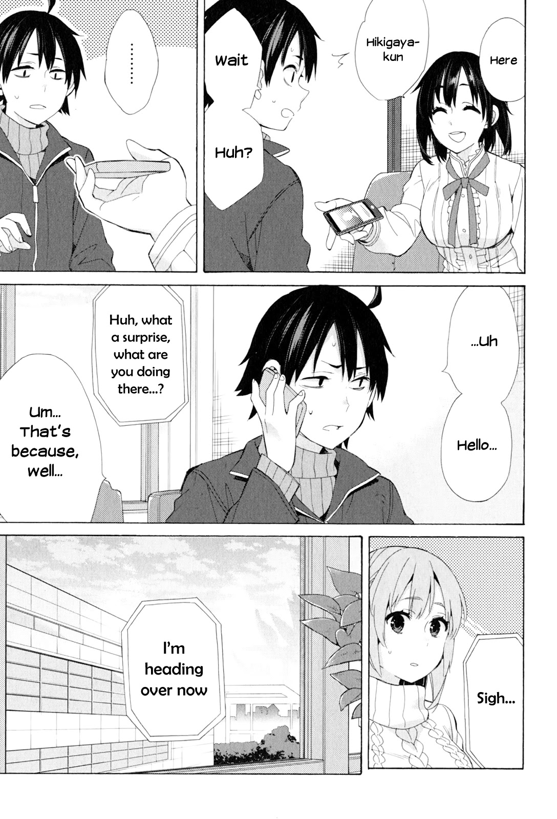 Yahari Ore no Seishun Rabukome wa Machigatte Iru. - Mougenroku Chapter 47 page 7 - Chapter 47