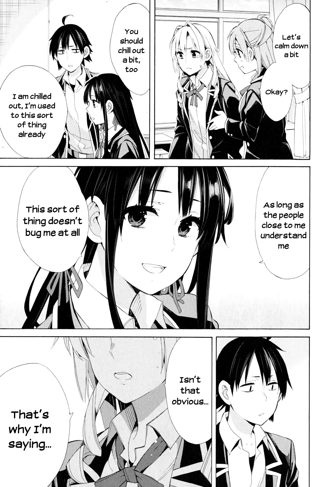 Yahari Ore no Seishun Rabukome wa Machigatte Iru. - Mougenroku Chapter 48 page 21 - Chapter 48