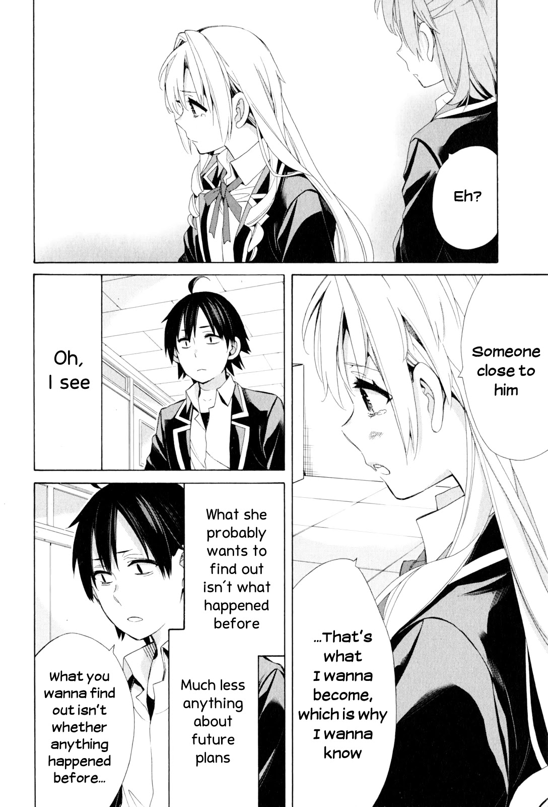Yahari Ore no Seishun Rabukome wa Machigatte Iru. - Mougenroku Chapter 48 page 22 - Chapter 48