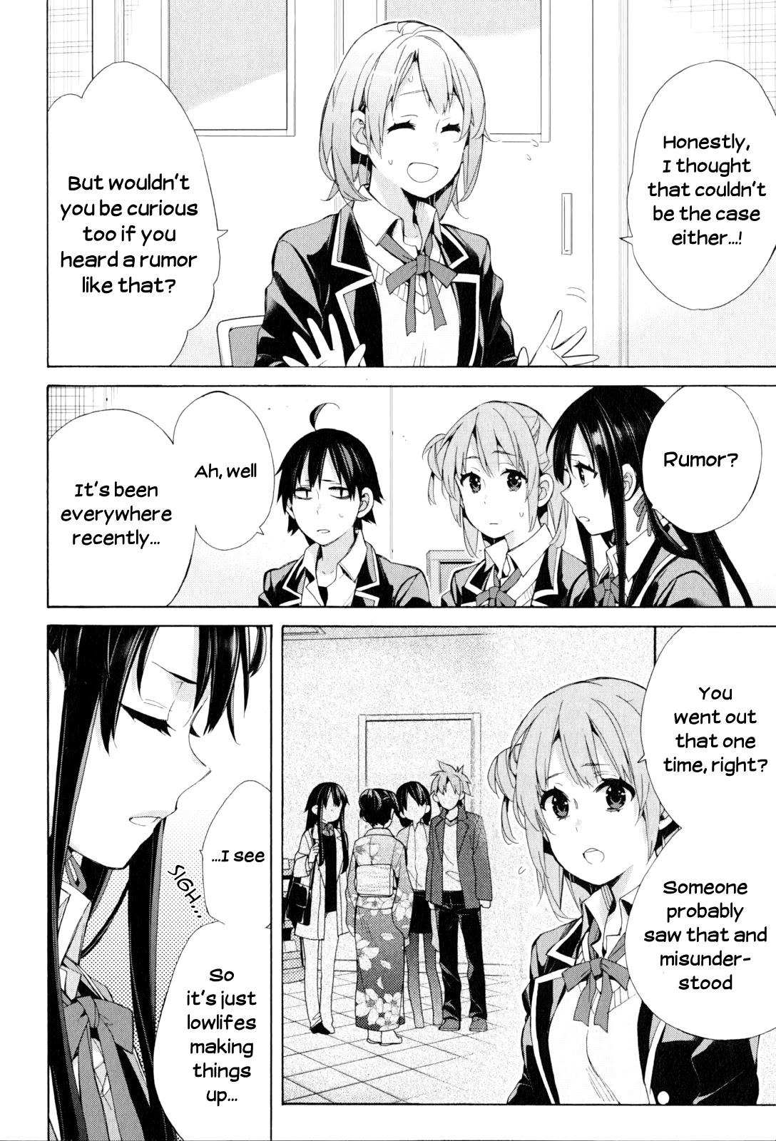Yahari Ore no Seishun Rabukome wa Machigatte Iru. - Mougenroku Chapter 48 page 4 - Chapter 48