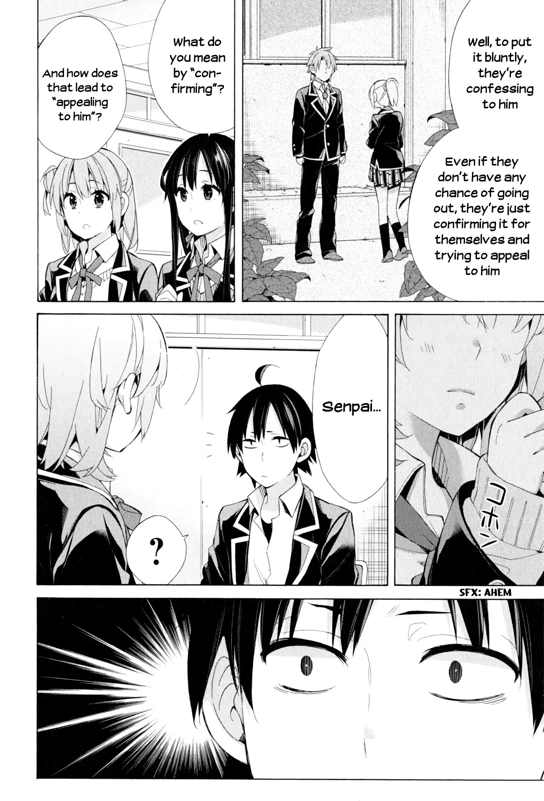 Yahari Ore no Seishun Rabukome wa Machigatte Iru. - Mougenroku Chapter 48 page 6 - Chapter 48