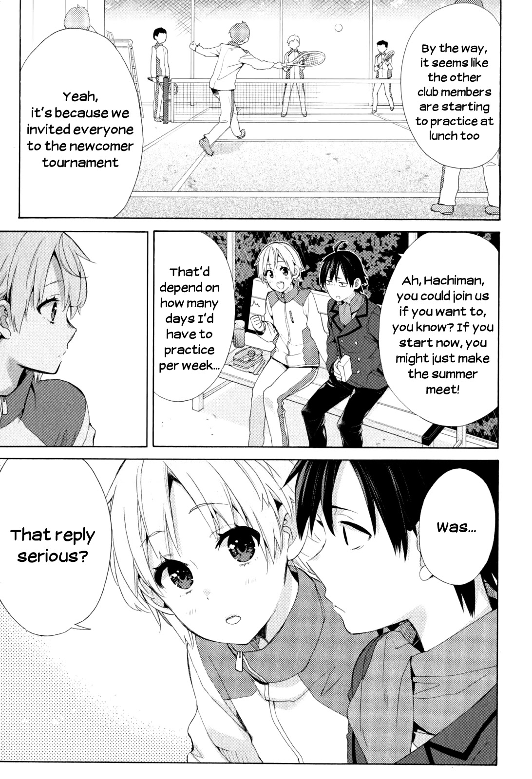 Yahari Ore no Seishun Rabukome wa Machigatte Iru. - Mougenroku Chapter 49 page 15 - Chapter 49