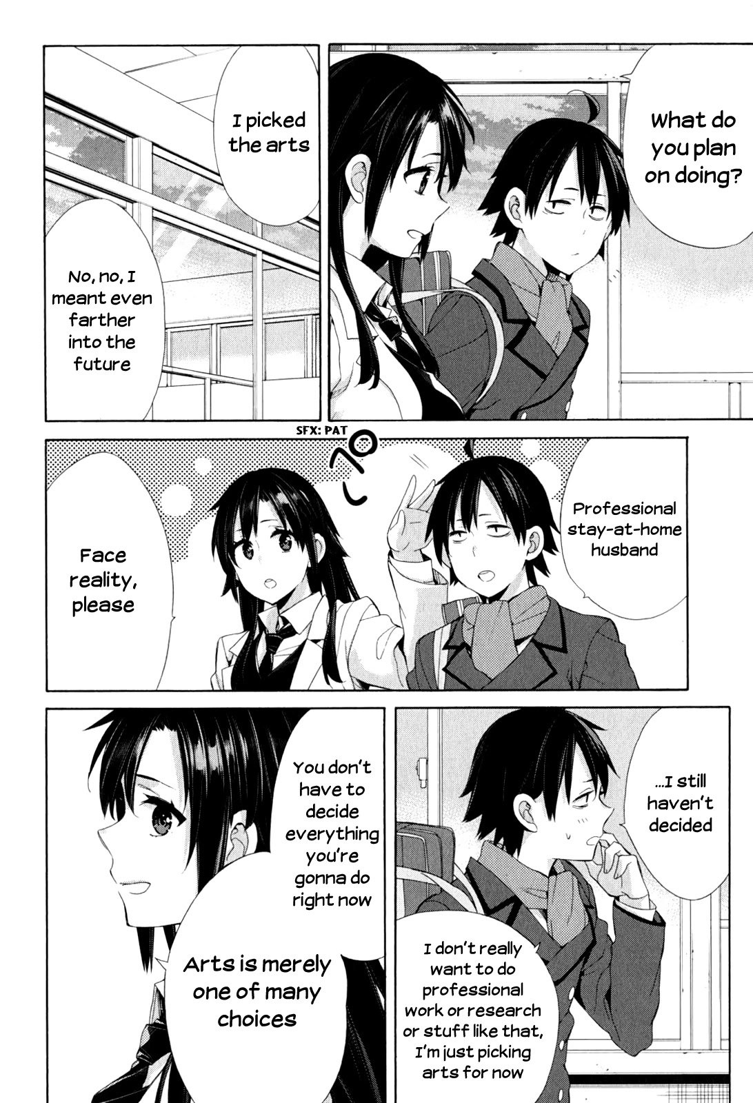 Yahari Ore no Seishun Rabukome wa Machigatte Iru. - Mougenroku Chapter 49 page 20 - Chapter 49