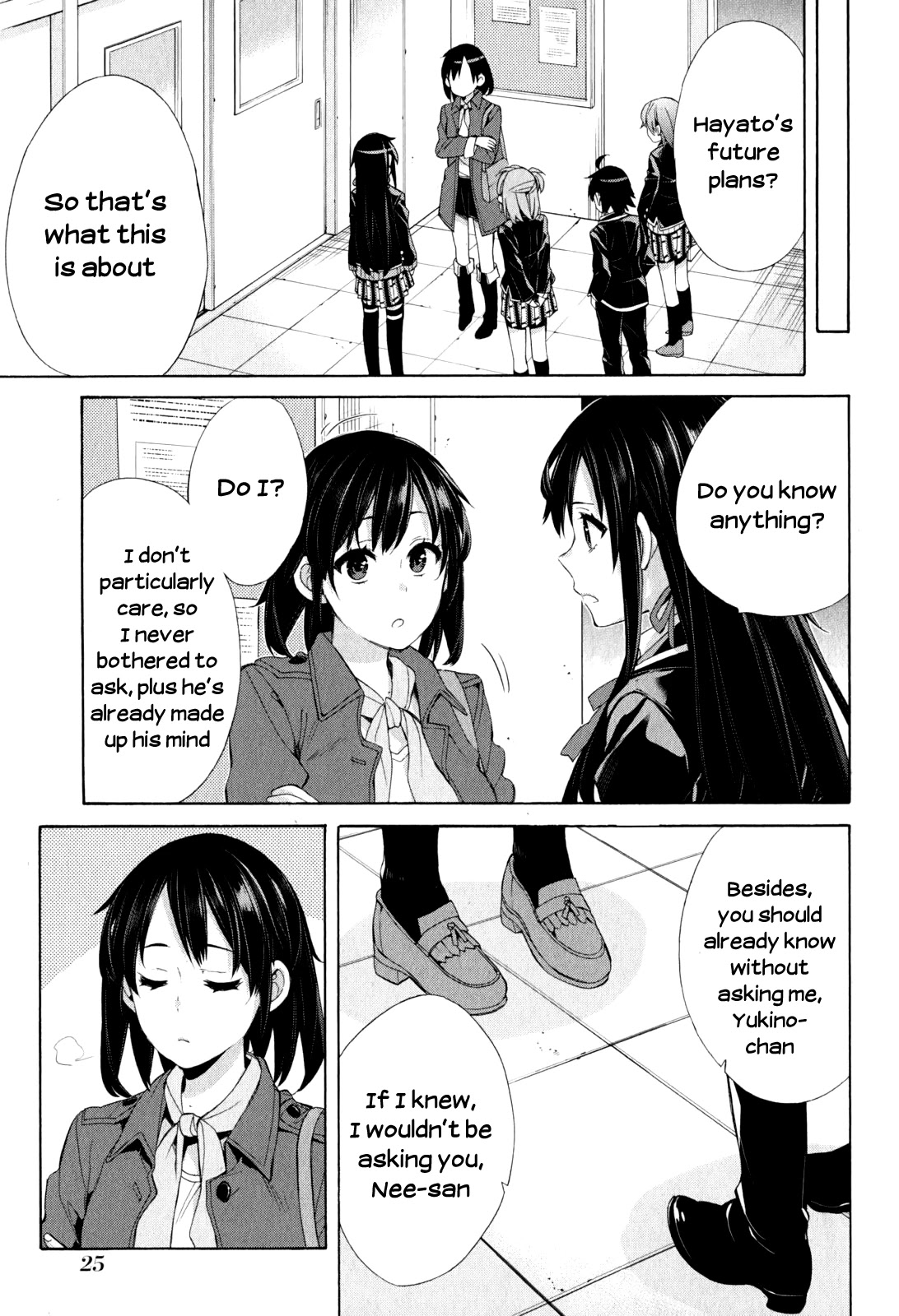 Yahari Ore no Seishun Rabukome wa Machigatte Iru. - Mougenroku Chapter 49 page 27 - Chapter 49