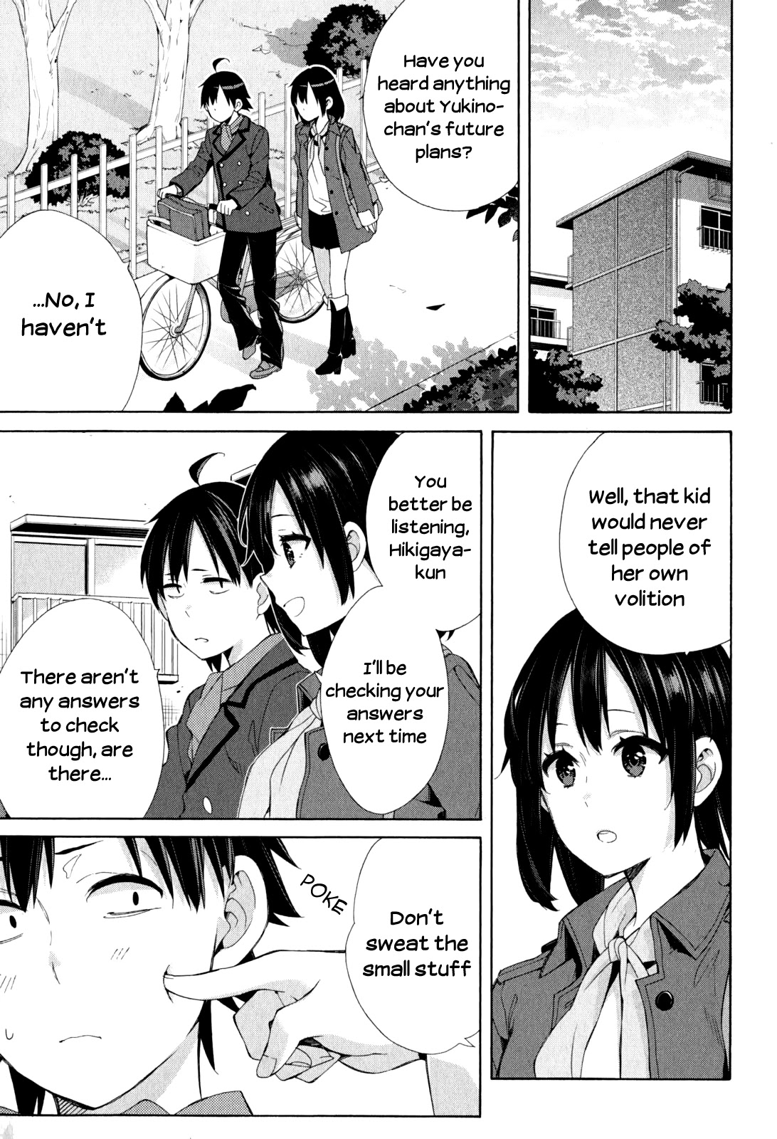 Yahari Ore no Seishun Rabukome wa Machigatte Iru. - Mougenroku Chapter 49 page 31 - Chapter 49