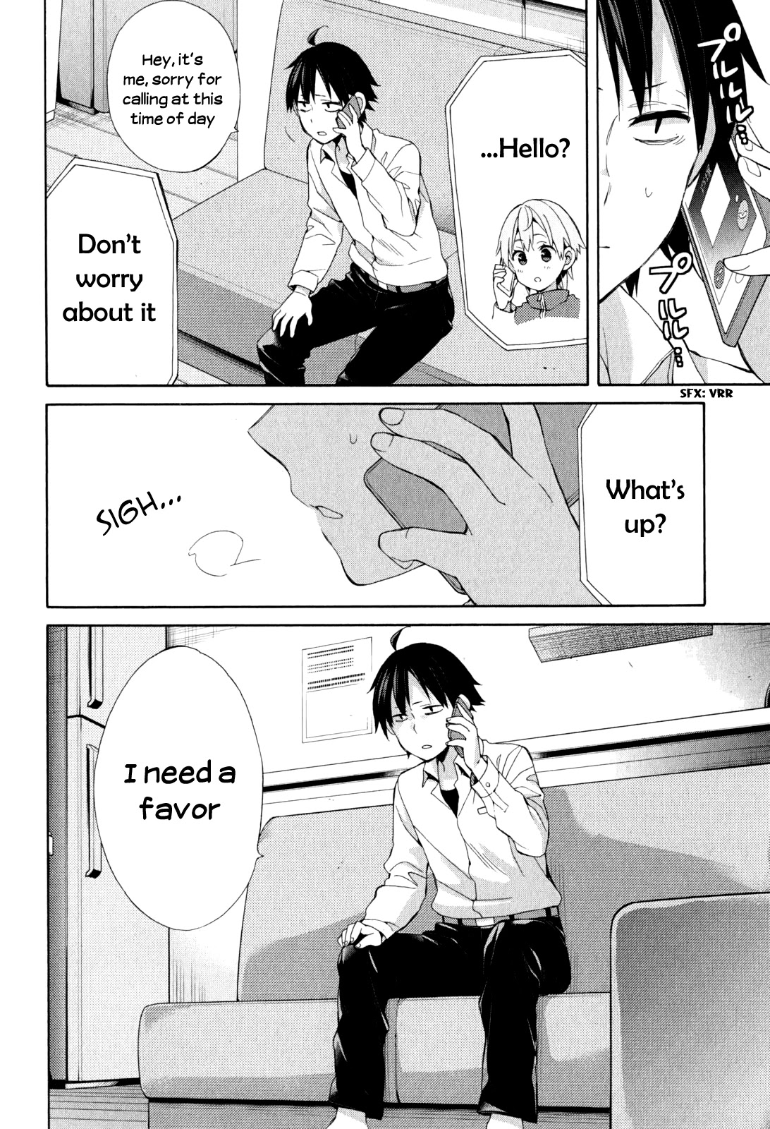 Yahari Ore no Seishun Rabukome wa Machigatte Iru. - Mougenroku Chapter 49 page 36 - Chapter 49