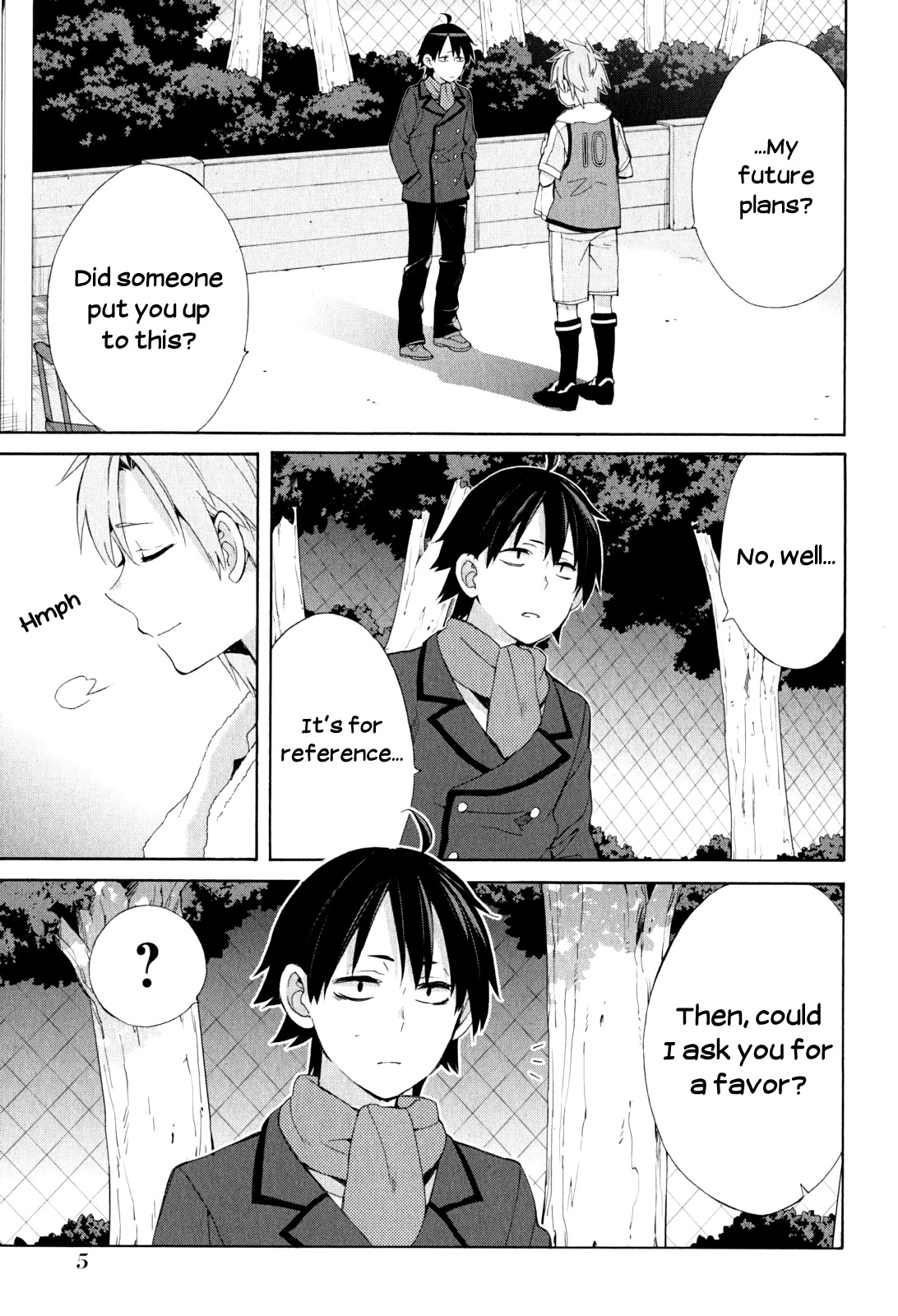 Yahari Ore no Seishun Rabukome wa Machigatte Iru. - Mougenroku Chapter 49 page 7 - Chapter 49
