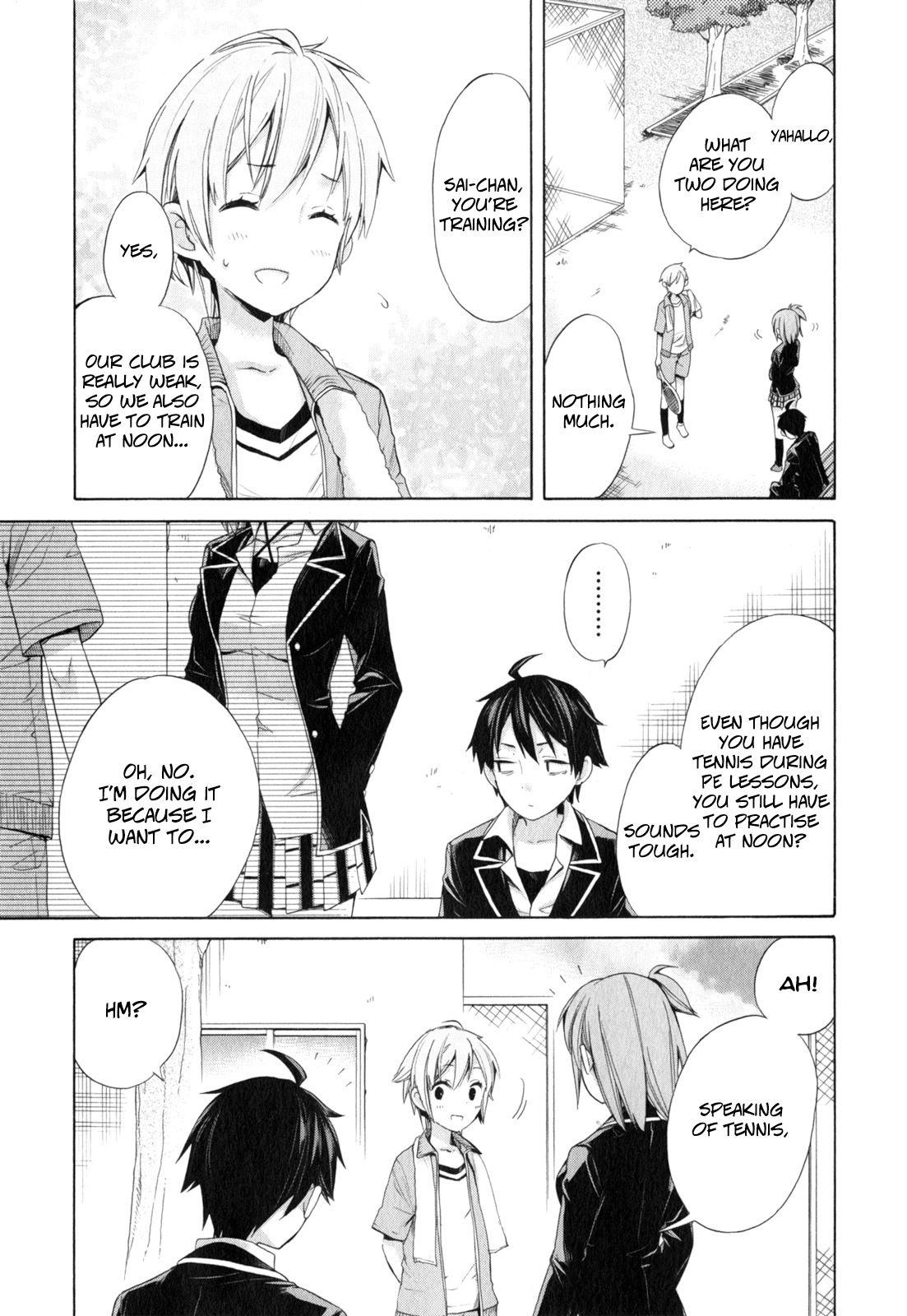 Yahari Ore no Seishun Rabukome wa Machigatte Iru. - Mougenroku Chapter 5 page 15 - Chapter 5
