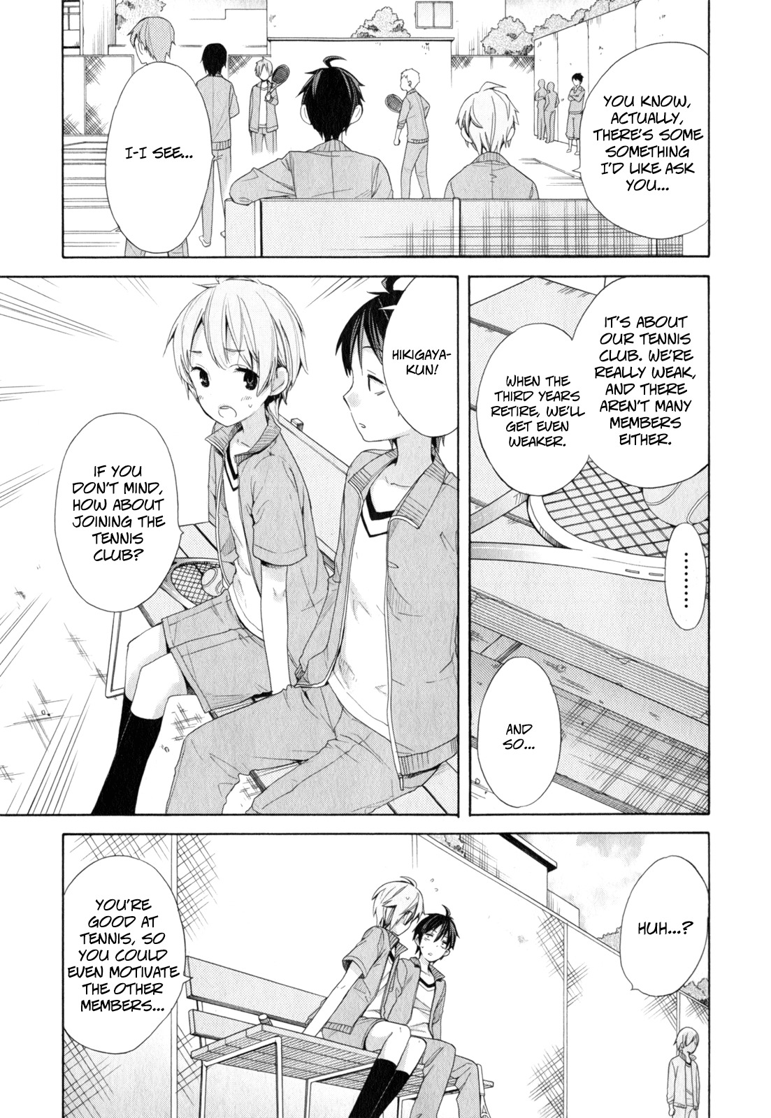 Yahari Ore no Seishun Rabukome wa Machigatte Iru. - Mougenroku Chapter 5 page 21 - Chapter 5