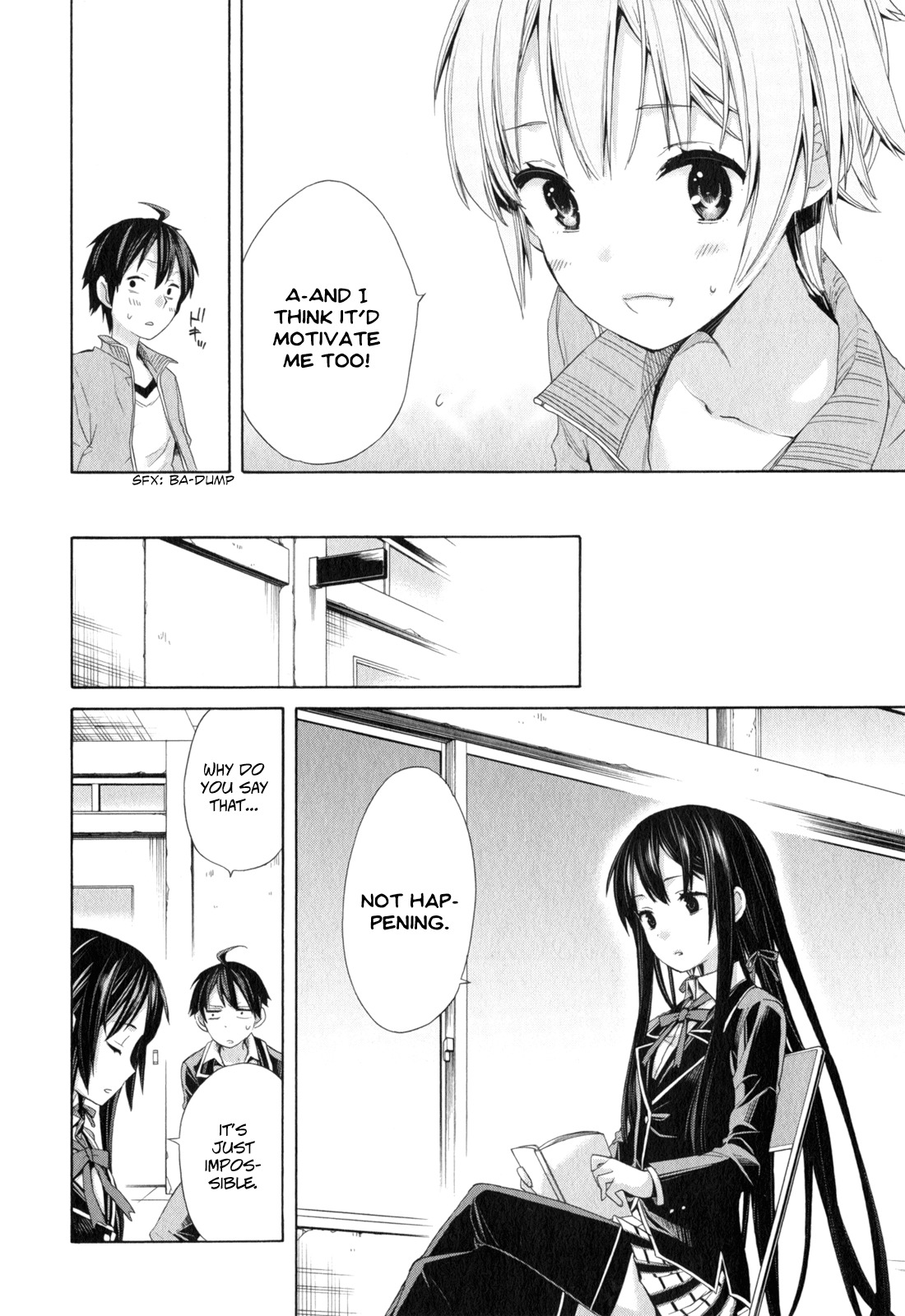 Yahari Ore no Seishun Rabukome wa Machigatte Iru. - Mougenroku Chapter 5 page 22 - Chapter 5