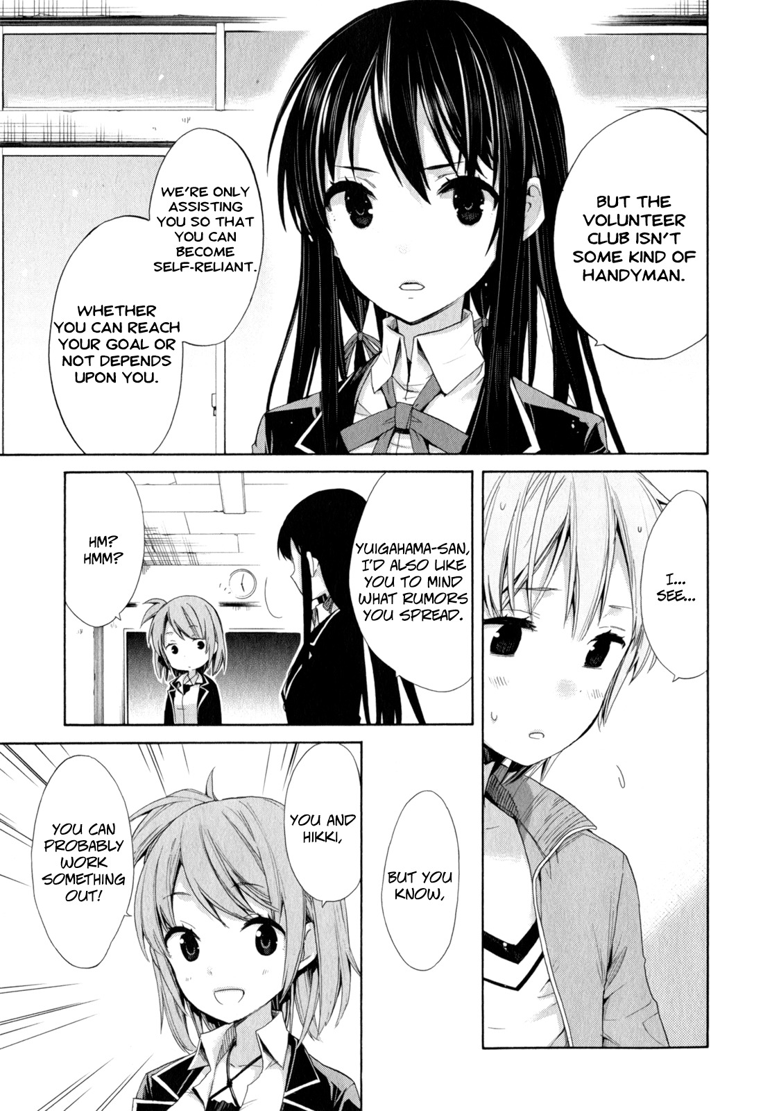 Yahari Ore no Seishun Rabukome wa Machigatte Iru. - Mougenroku Chapter 5 page 27 - Chapter 5