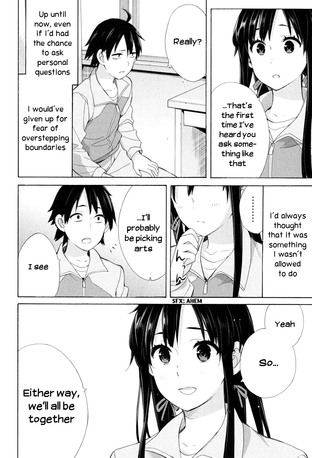 Yahari Ore no Seishun Rabukome wa Machigatte Iru. - Mougenroku Chapter 51 page 11 - Chapter 51