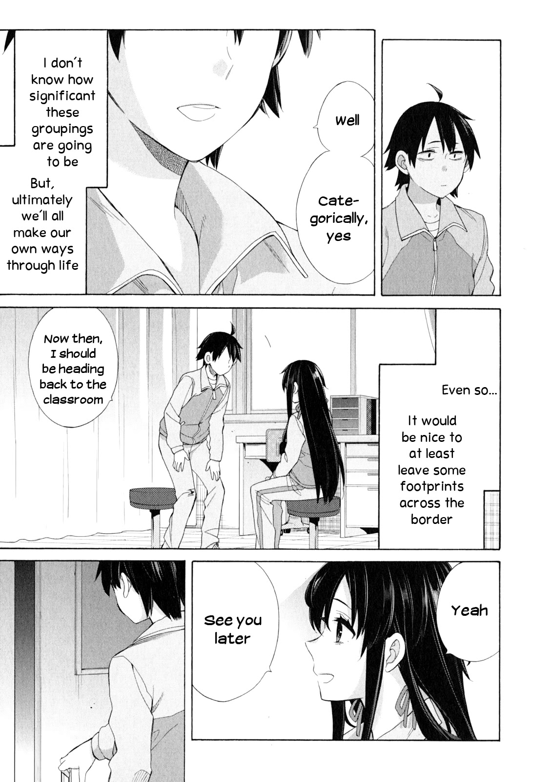 Yahari Ore no Seishun Rabukome wa Machigatte Iru. - Mougenroku Chapter 51 page 12 - Chapter 51