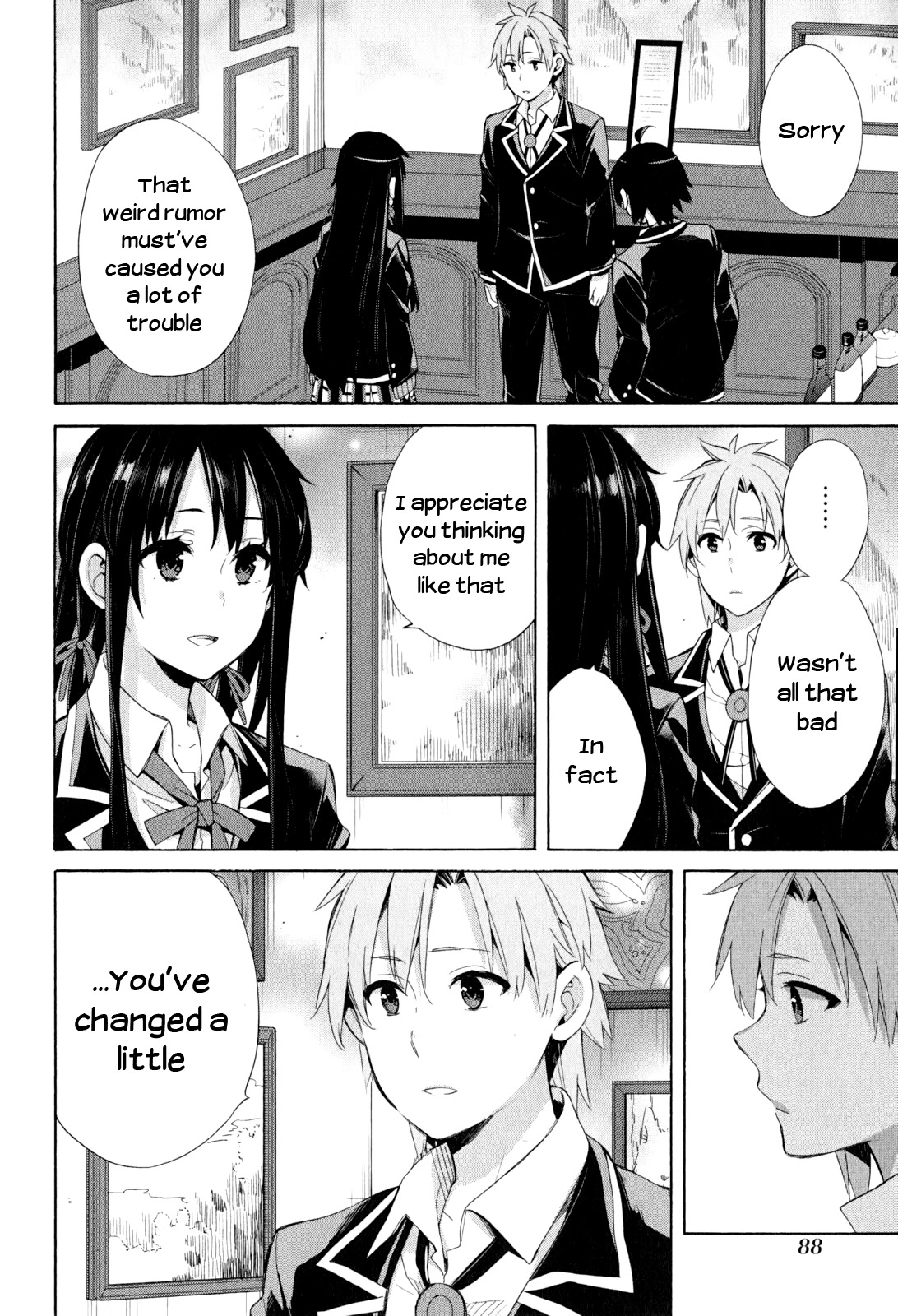 Yahari Ore no Seishun Rabukome wa Machigatte Iru. - Mougenroku Chapter 51 page 19 - Chapter 51