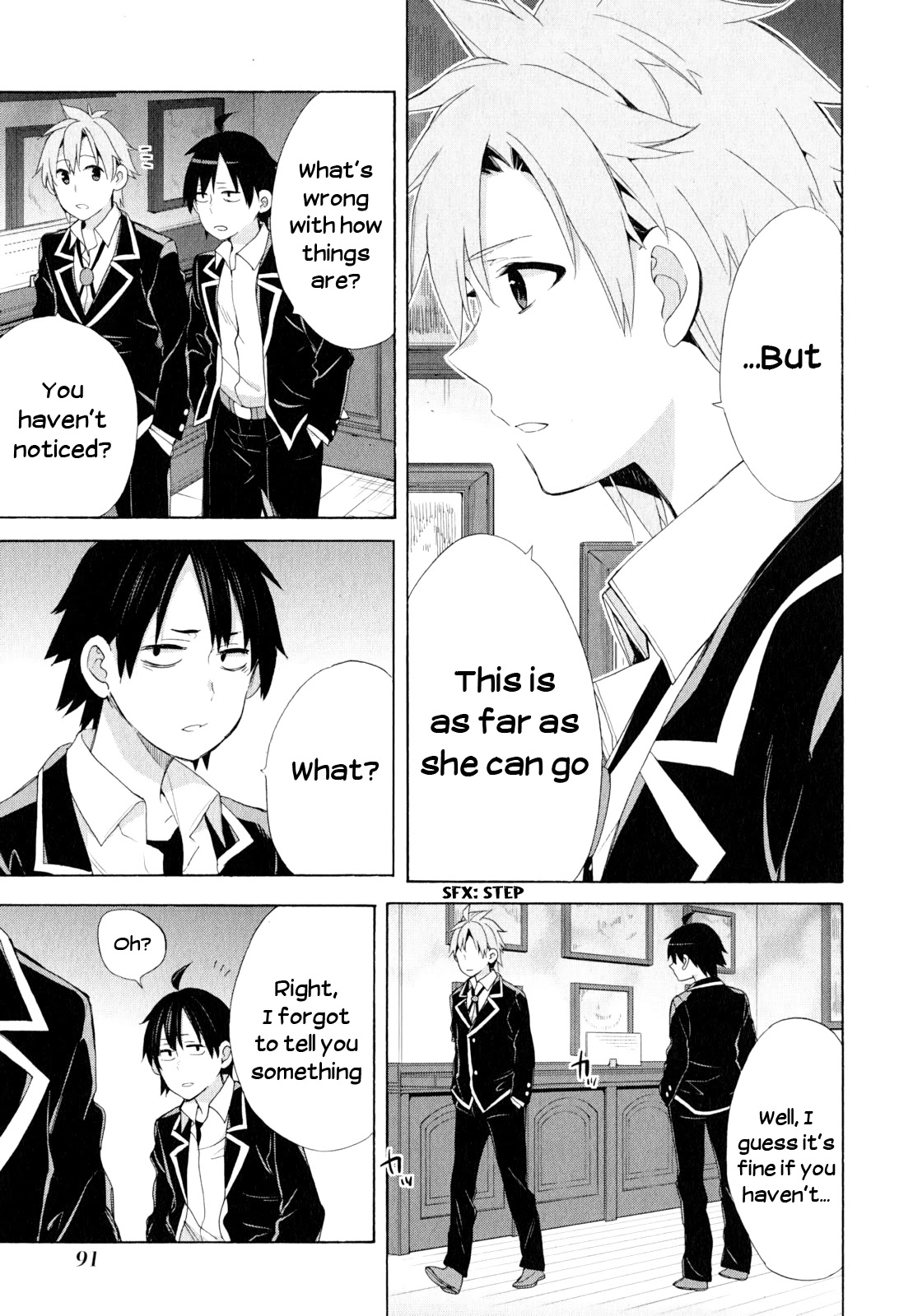 Yahari Ore no Seishun Rabukome wa Machigatte Iru. - Mougenroku Chapter 51 page 22 - Chapter 51