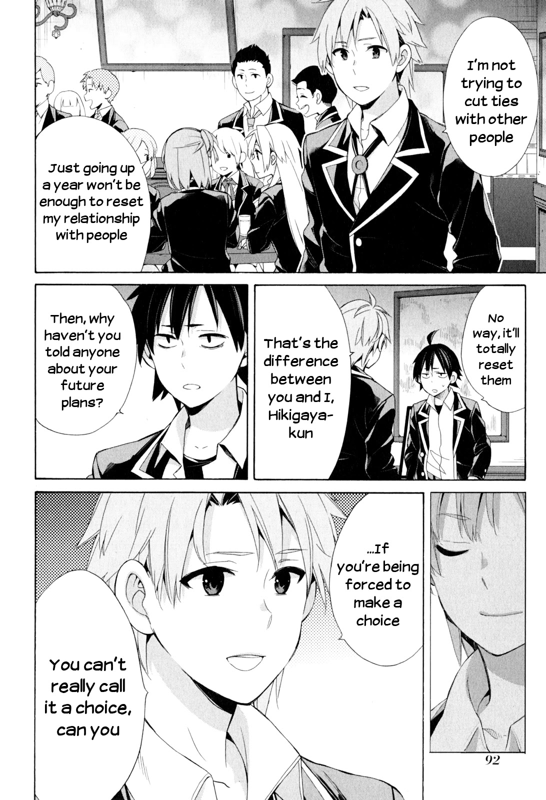 Yahari Ore no Seishun Rabukome wa Machigatte Iru. - Mougenroku Chapter 51 page 23 - Chapter 51