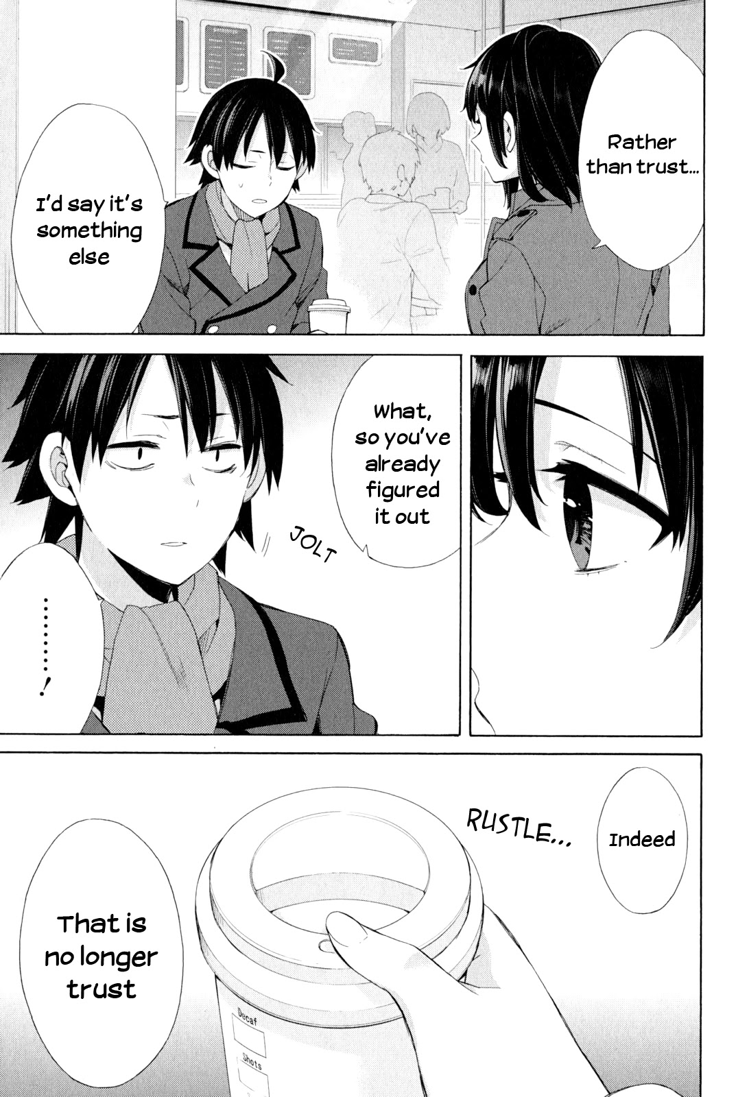 Yahari Ore no Seishun Rabukome wa Machigatte Iru. - Mougenroku Chapter 51 page 28 - Chapter 51