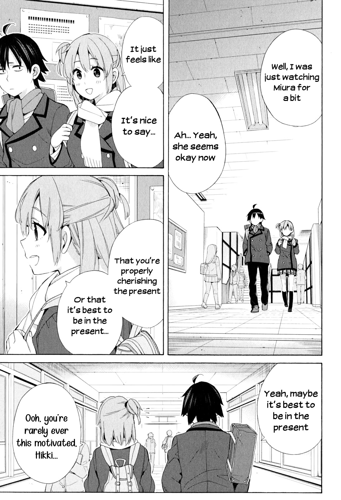 Yahari Ore no Seishun Rabukome wa Machigatte Iru. - Mougenroku Chapter 52 page 11 - Chapter 52